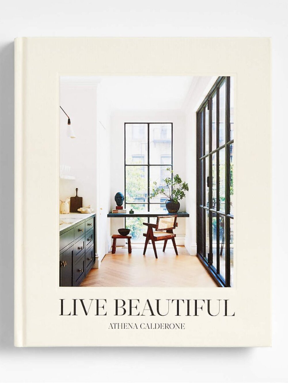 "Live Beautiful" by Athena Calderone Hardcover Book